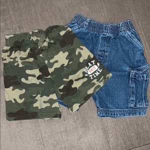 24m boys shorts lot of 2